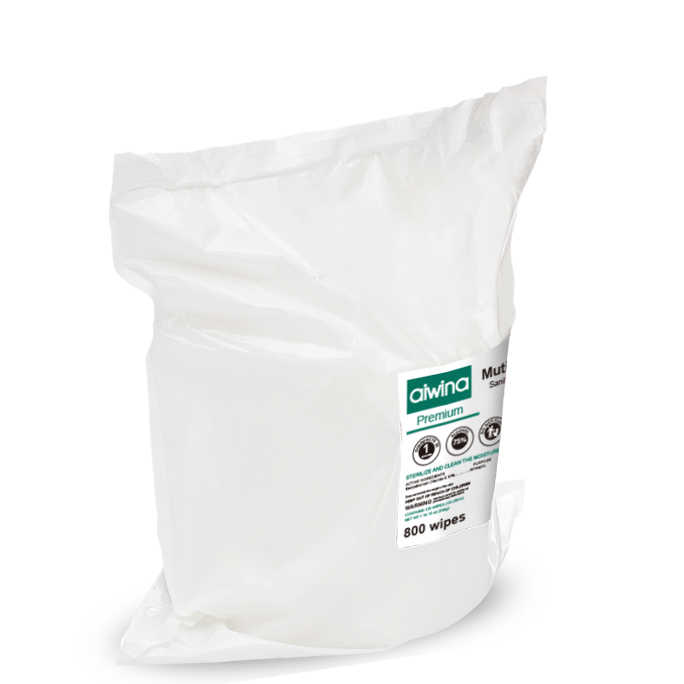 Sanitizing Wet Wipes 800 Roll Alcohol Free 