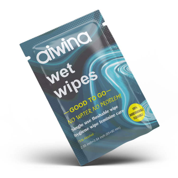 Sanitizing Wet Wipes Individual Pack 75 % Alcohol 
